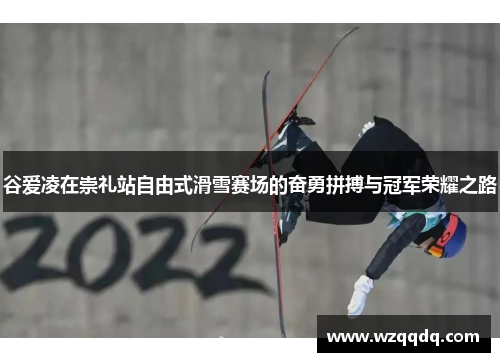 谷爱凌在崇礼站自由式滑雪赛场的奋勇拼搏与冠军荣耀之路